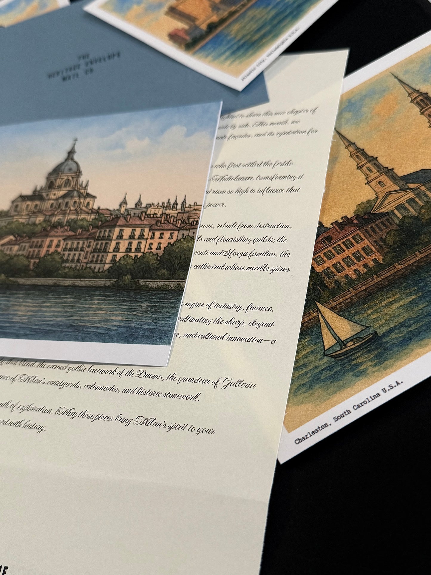 Collect a hand-signed 5×7" fine art print every month for only $7/mo.